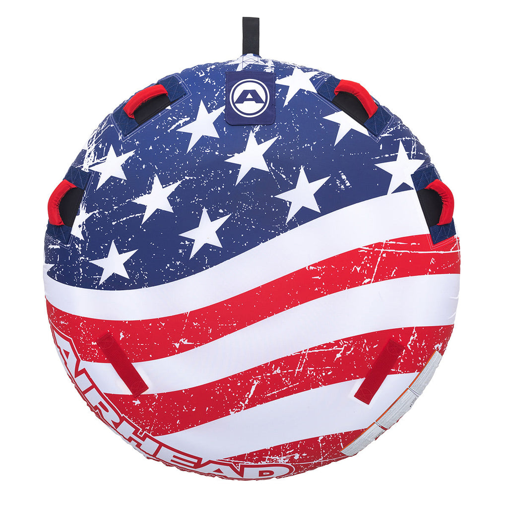 Stars & Stripes | 1 Rider Towable Tube für Boote