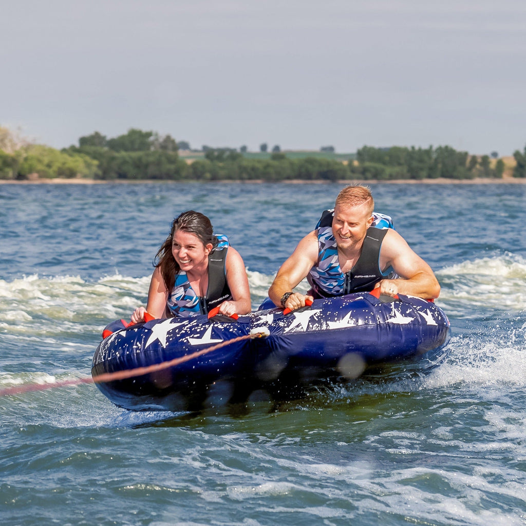 Stars & Stripes 2 | 1-2 Rider Towable Tube für Boote