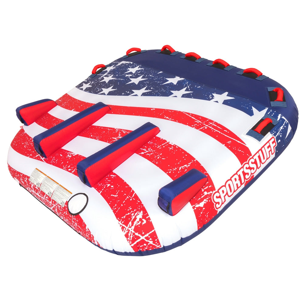 Stars & Stripes 3 | 1-3 Rider Towable Tube für Boote