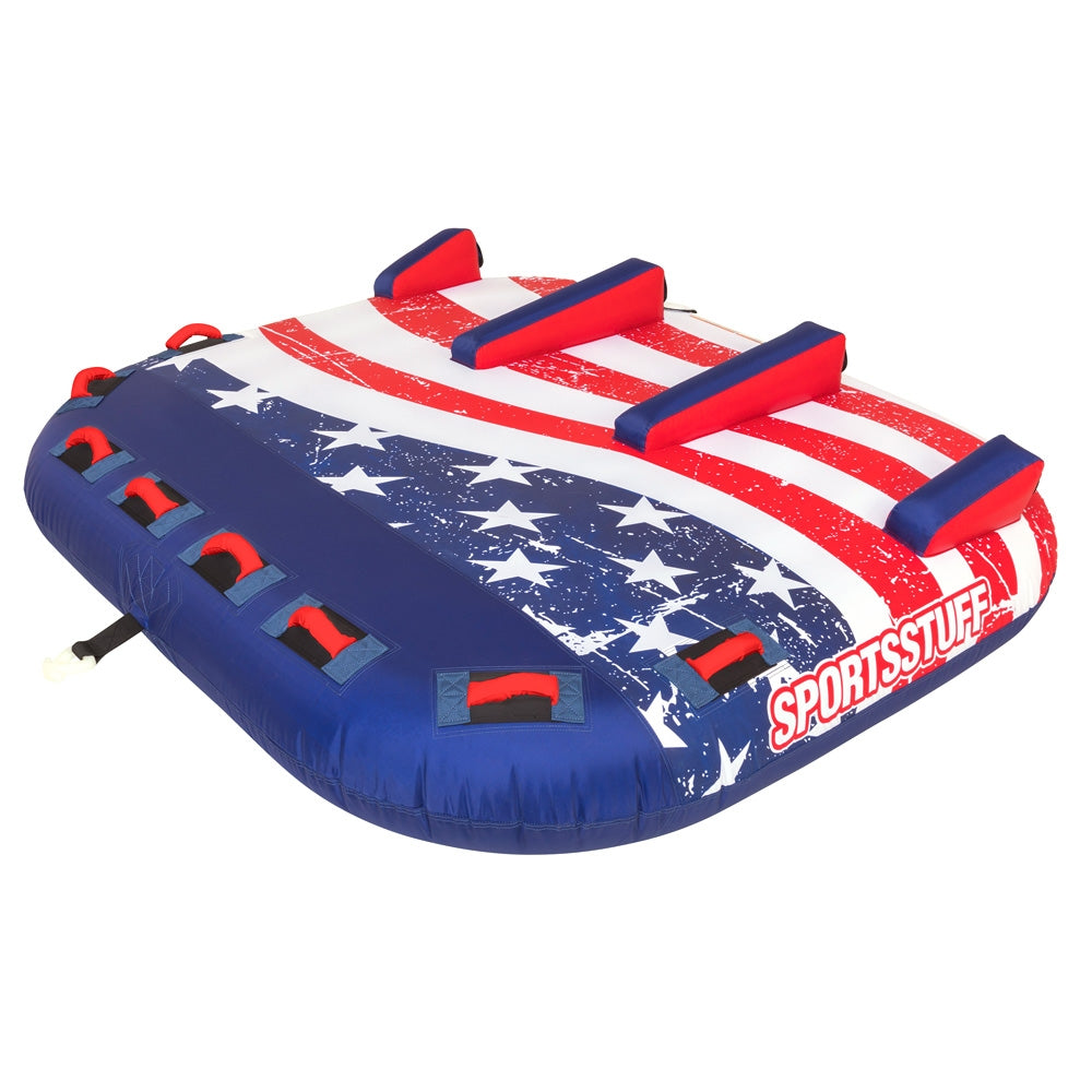 Stars & Stripes 3 | 1-3 Rider Towable Tube für Boote