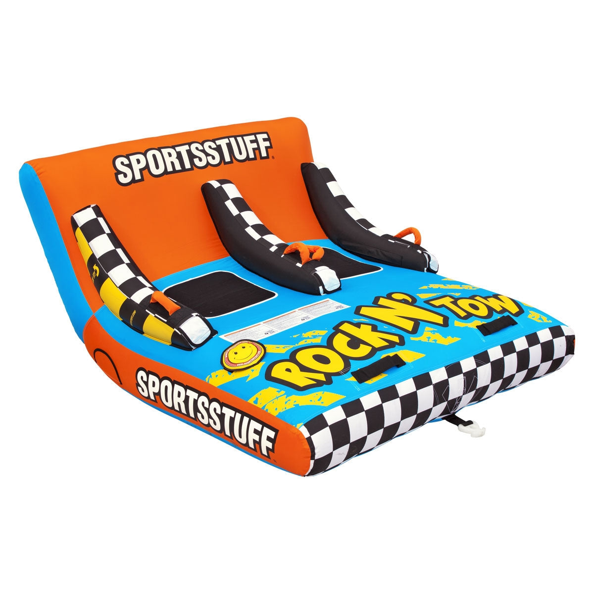 Rock 'N' Tow 2 - 1-2 Rider Towable Tube für Boot mit Seil