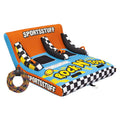 Rock 'N' Tow 2 - 1-2 Rider Towable Tube für Boot mit Seil