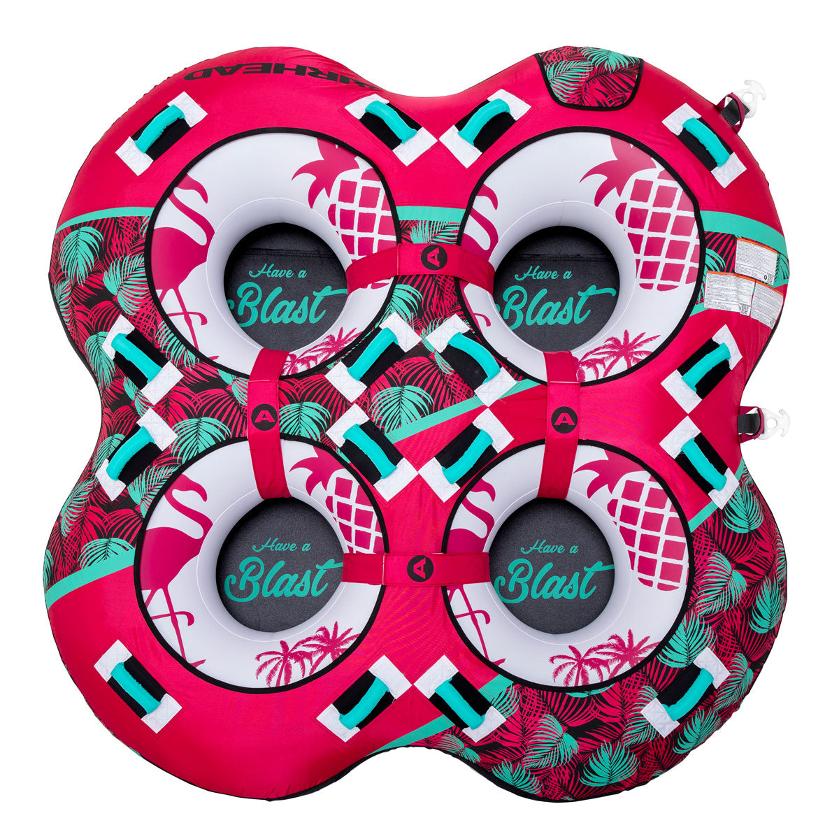 Blast 4 | 1-4 Rider Towable Tube für Boote