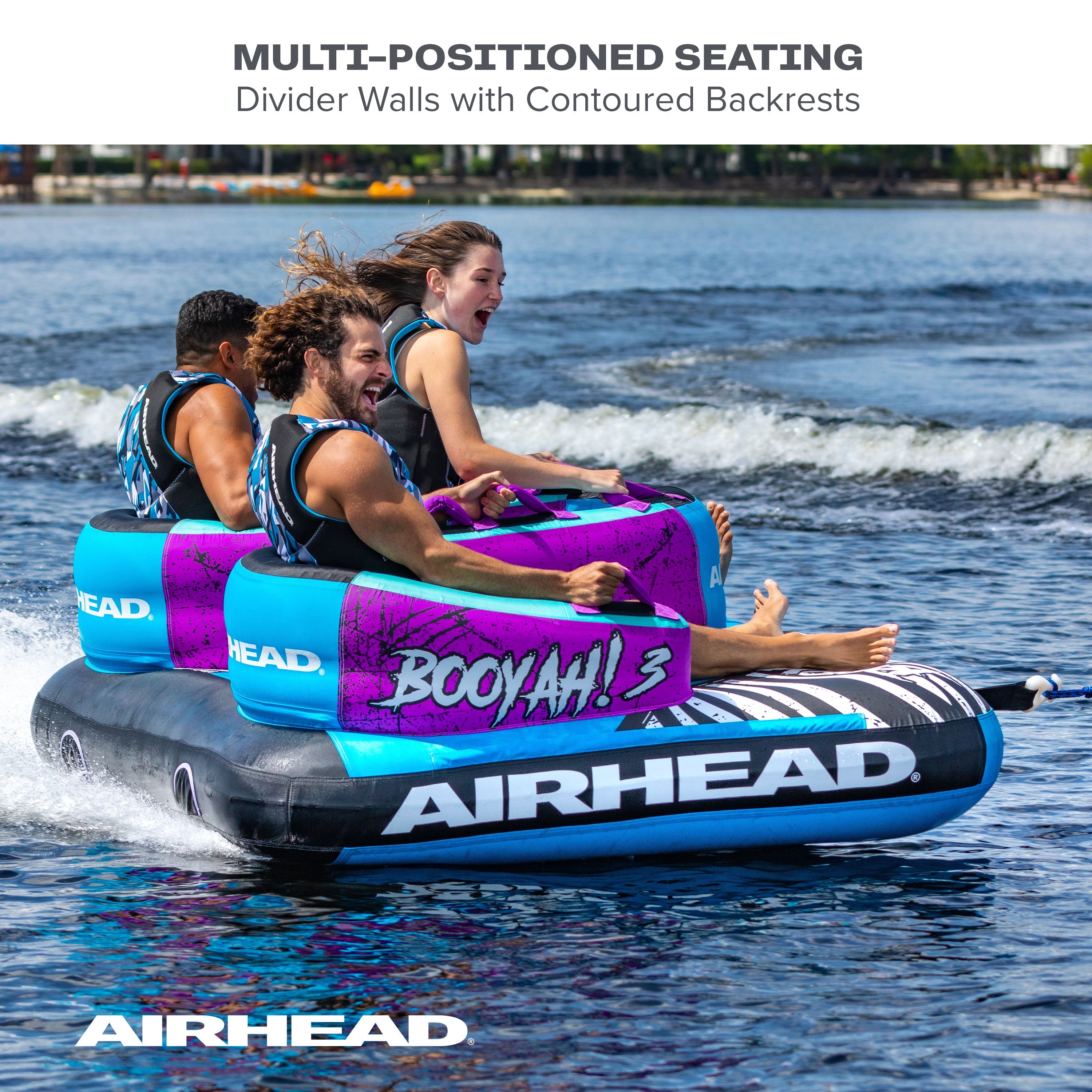 Booyah! 3 | 1-3 Rider Towable Tube für Boote