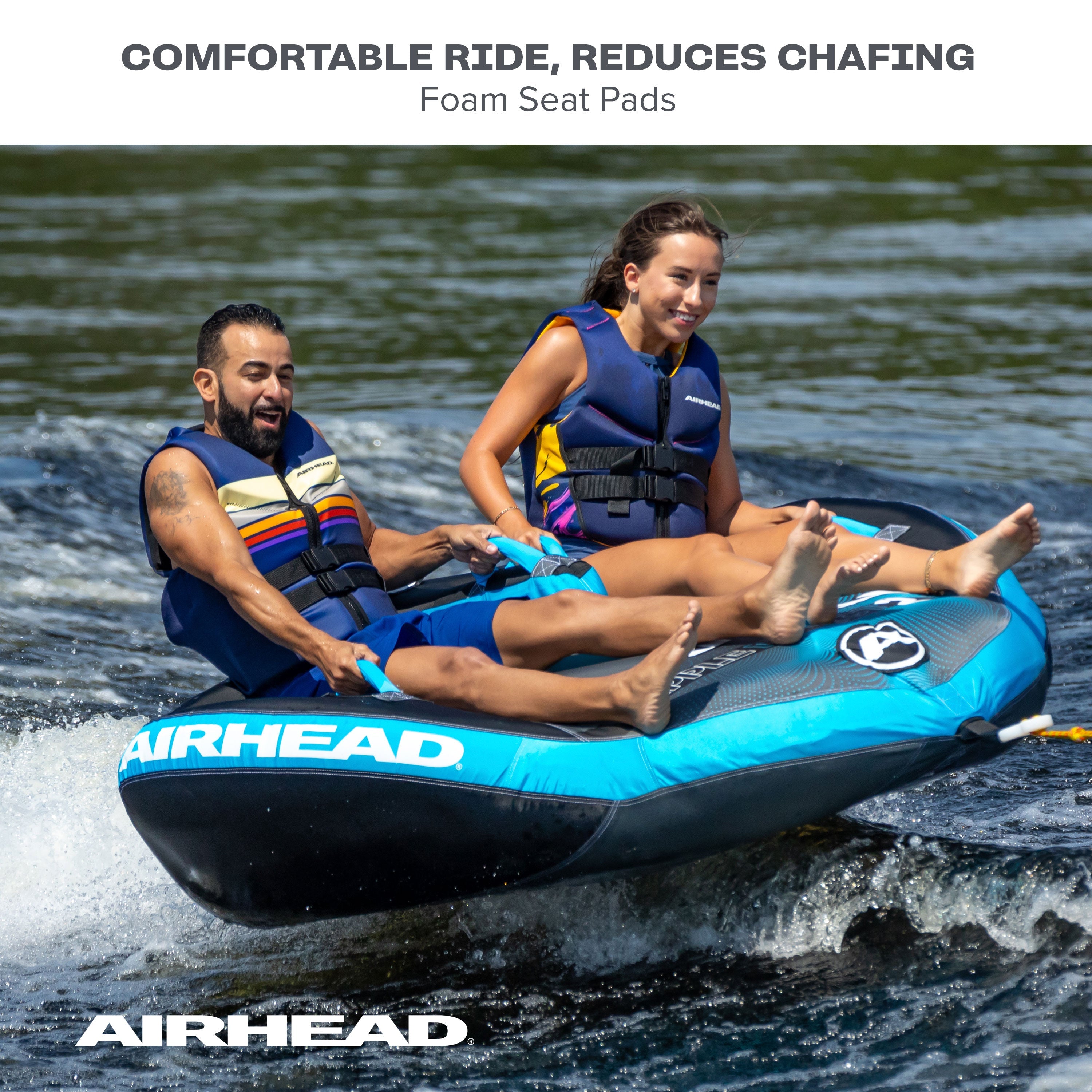 Ripple Effect 2 – 1-2 Rider Towable Tube für Boote