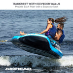 Ripple Effect 2 – 1-2 Rider Towable Tube für Boote