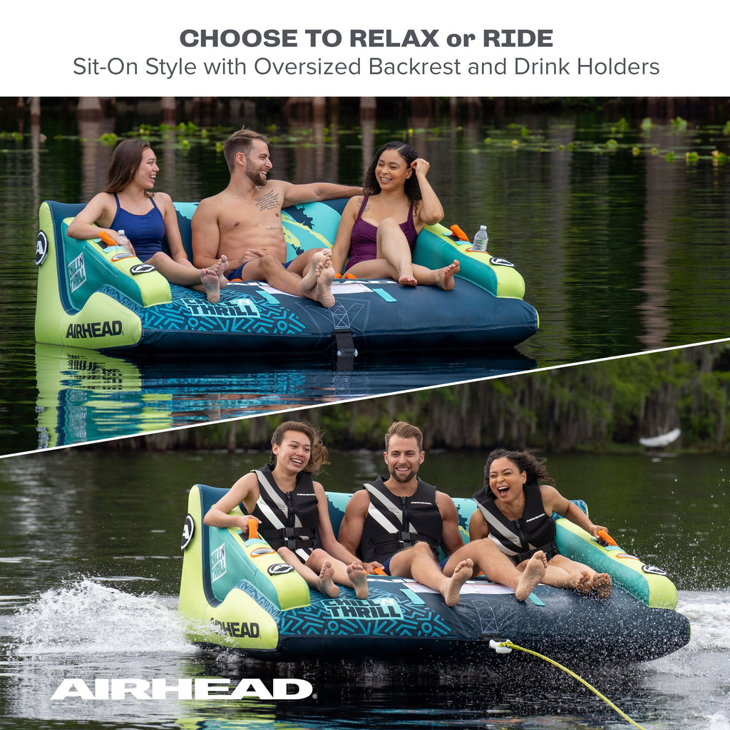 Chill 'N Thrill | 1-3 Rider Towable Tube für Boote