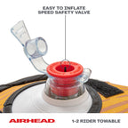 Holisleigh - 1-2 Rider Towable Tube für Boote