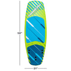 Foam Riversurf und Wakesurfboard