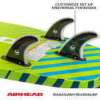 Foam Riversurf und Wakesurfboard