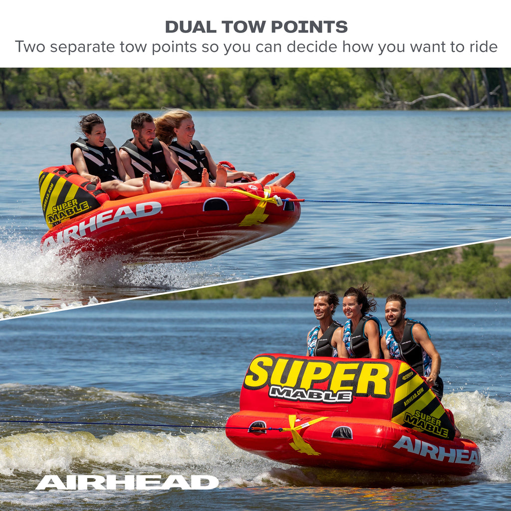 Super Mable® | 1-3 Rider Towable Tube für Boote