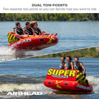 Super Mable® | 1-3 Rider Towable Tube für Boote