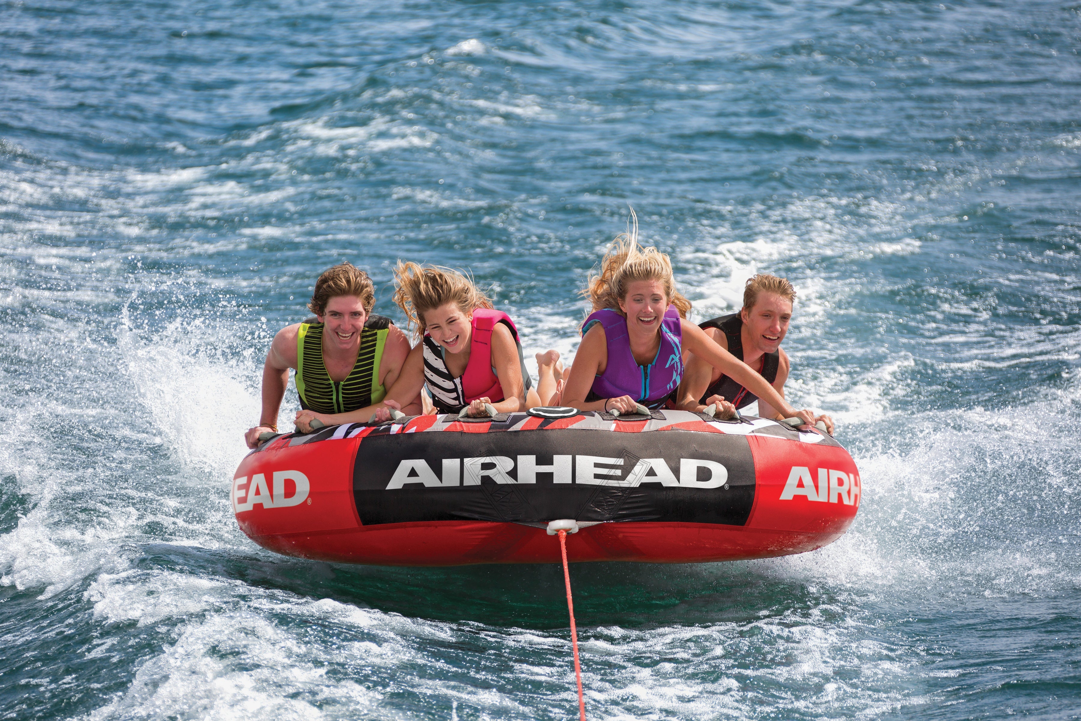 Mega Slice | 1-4 Rider Towable Tube für Boote