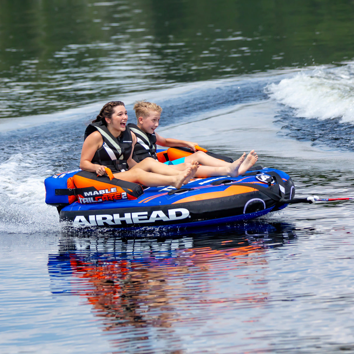 Mable® Tailgate 2® | 1-2 Rider Towable Tube für Boote