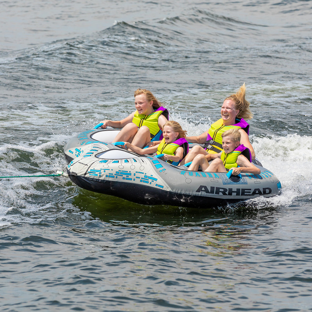 Quadra Cruiser | 1-4 Rider Towable Tube zum Bootfahren
