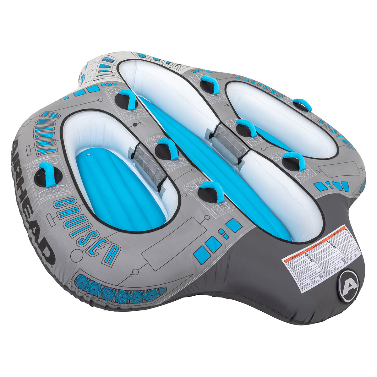 Quadra Cruiser | 1-4 Rider Towable Tube zum Bootfahren