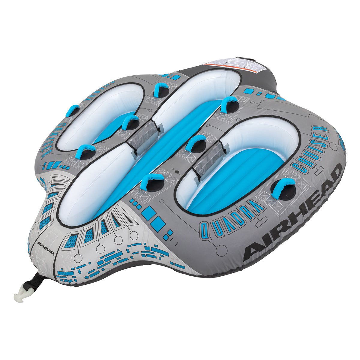Quadra Cruiser | 1-4 Rider Towable Tube zum Bootfahren