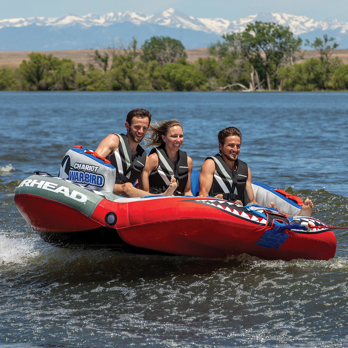 Chariot Warbird 3 | 1-3 Rider Towable Tube für Boote