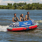 Chariot Warbird 3 | 1-3 Rider Towable Tube für Boote