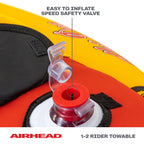 Doppelhund 1-2 Rider Towable Tube für Boote