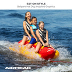 Triple Dog | 1-3 Rider Towable Tube für Boote