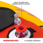 Jumbo Dog | 1-5 Rider Towable Tube zum Bootfahren