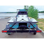 Triple Hook Ratchet Tie Down - 8'
