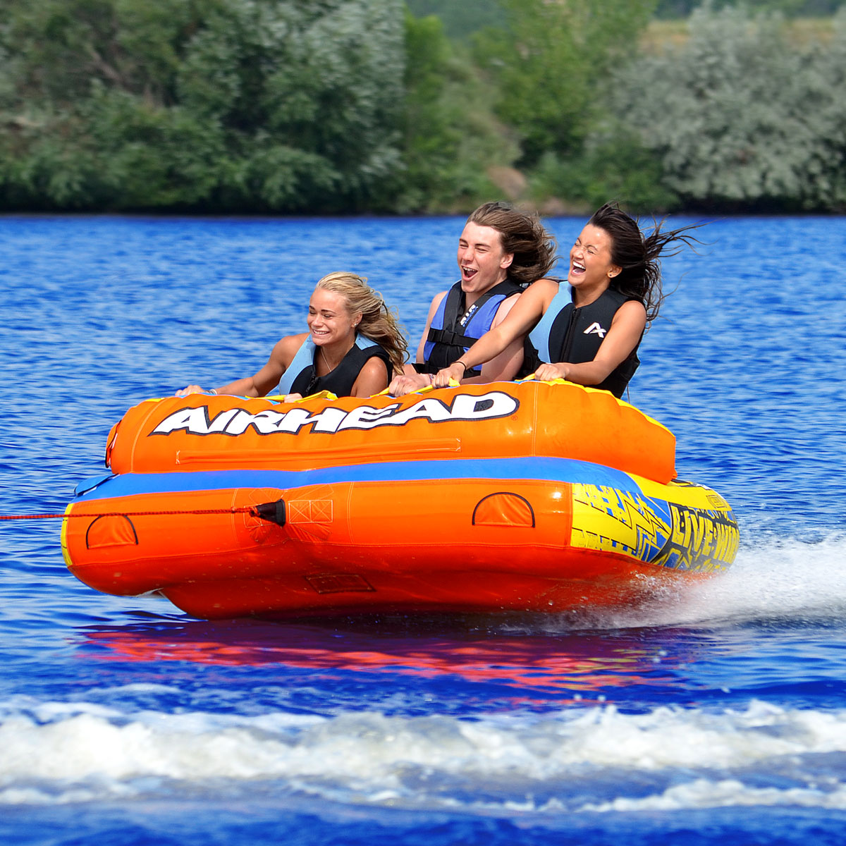 Live Wire 3 | 1-3 Rider Towable Tube für Boote